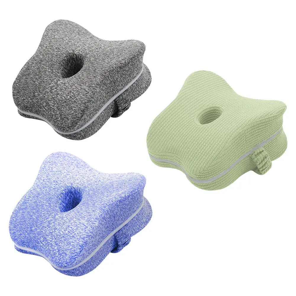

2021 New Memory Foam Pillow Comfortable Ergonomic Sleeping Pillow Orthopedic Sciatica Back Hip Joint Pain Relief Thigh Leg Pad