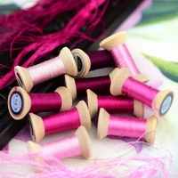su embroidery silk thread spool silk thread embroidery diy handmade embroidery thread tender pink