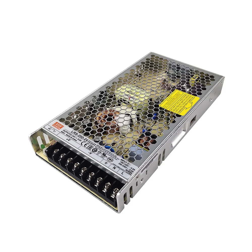 Mean Well LRS-200 series AC 110V/220V to DC 24V 200W meanwell одновыходной импульсный источник питания