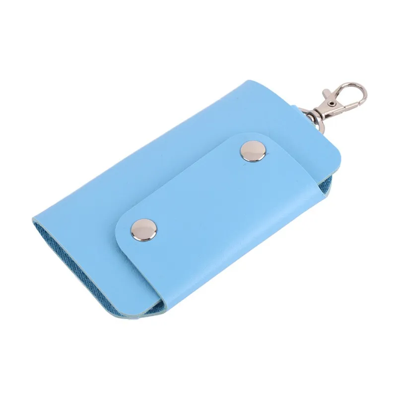 Автомобильный держатель для ключей из искусственной кожи чехол-кошелек