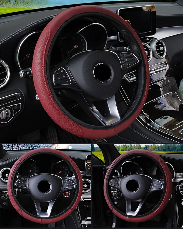 Автомобильный чехол на руль для Honda Everus Clear Civic Accord Urban FCX Brio 3R-C Odyssey Jazz Fit P-NUT