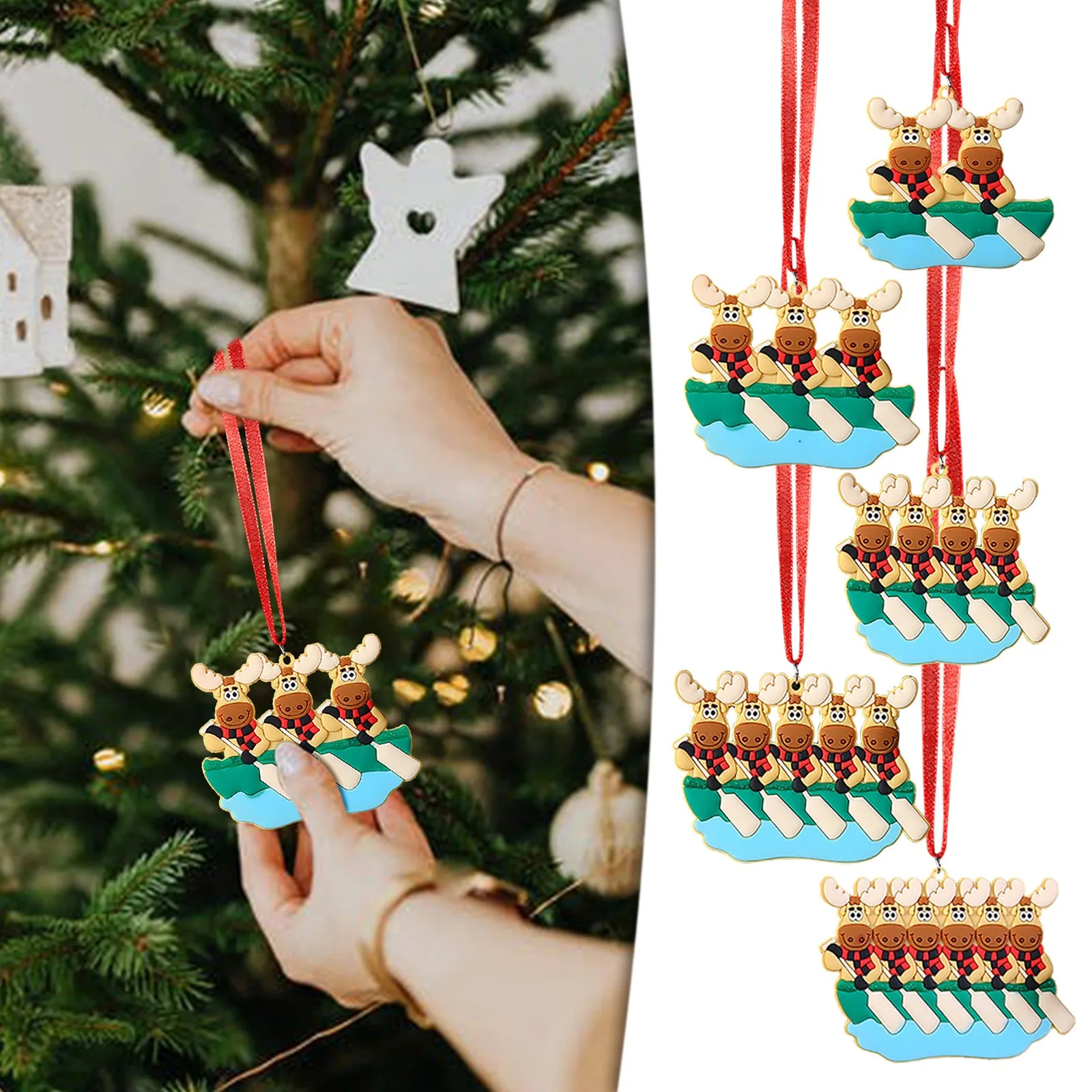 

Personalized Survivor Family Of Christmas Tree Ornaments DIY Name Blessing Christmas Tree Ornament 2022 Christmas Gift Pendant