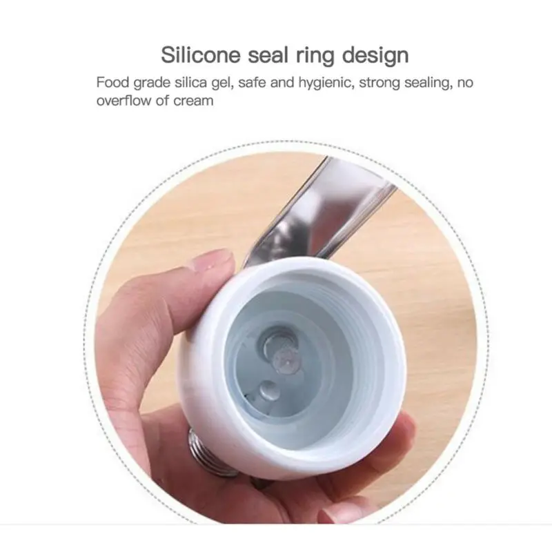 250 мл Портативный Алюминий взбитые десерт Крем Диспенсер Для Масла машинки для