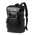 Новый рюкзак мужской рюкзак вместительная сумка для путешествий кожаные рюкзаки сумка для ноутбука 15,6 дюйма рюкзак для студентов колледжа