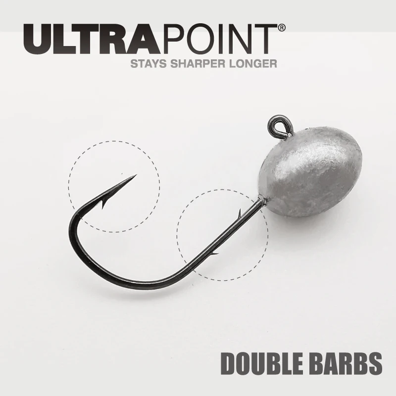 Фото Lureholic 5 шт. Aji головка крюка с крючок Mustad 1.5g 2.5g 3.5g 5g рок бронзовых морских рыболовных крючков утонченность приманки рыболовные jig Head двойной ос... №4
