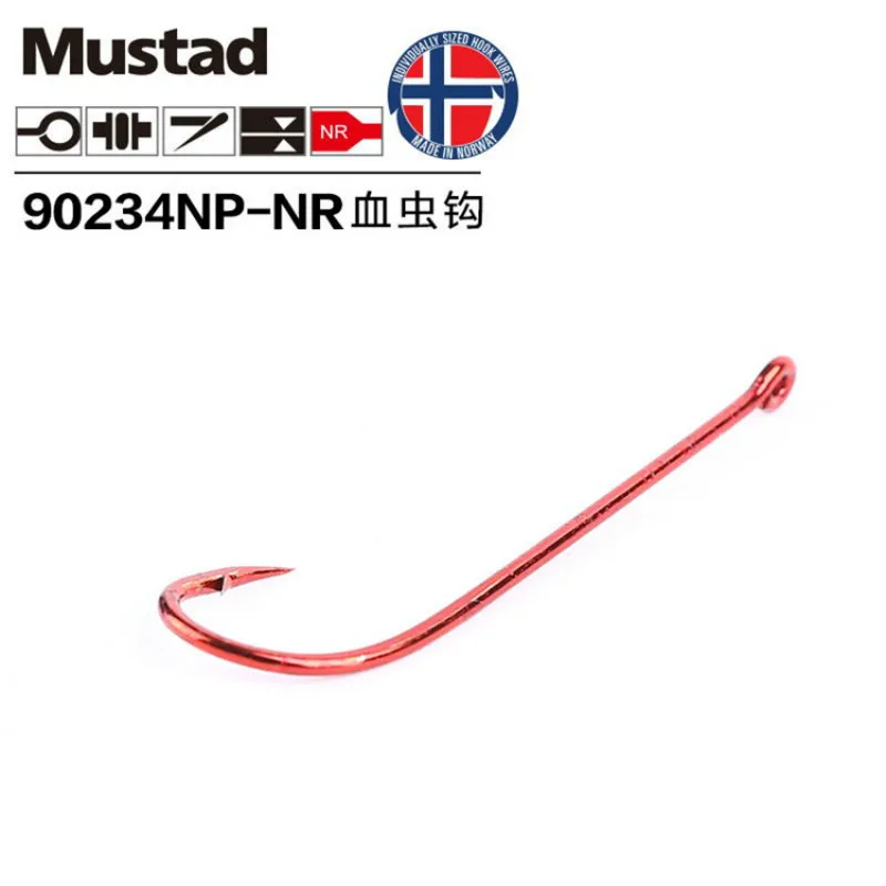 1 упаковка, Аутентичные крючки mustad для морской рыбалки, Pesca 90234 Np# Высокоуглеродистая сталь, крючки для Червяков, приманки, колючие крючки