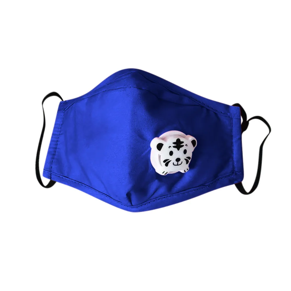 3 шт. Детская Хлопковая моющаяся Регулируемая Маска для защиты от дыхательных