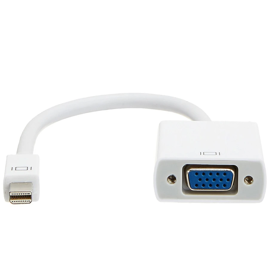 Кабель Thunderbolt Mini Displayport-VGA для apple macbook pro air mini DP-VGA адаптер Dell Asus Lenovo | Электроника