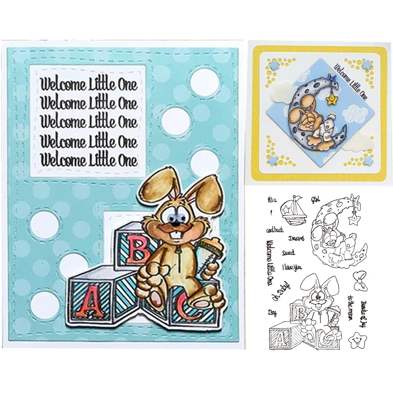 

Clear Stamps for Diy Scrapbooking/Card Making/Fotoalbum Siliconen Decoratieve Crafts11x16new stamps2021 animals