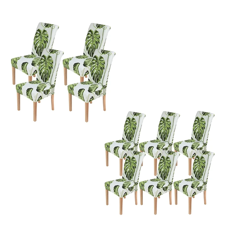 

Chair Covers,Stretch Removable Washable Kitchen Chair Covers Protector for Dining Room,Hotel,Green