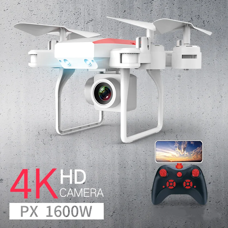 Радиоуправляемый Дрон вертолет WiFi FPV с камерой 4K 16MP HD аэрофотосъемка Радиоуправляемый квадрокоптер Дрон удержание высоты Квадрокоптер Дрон