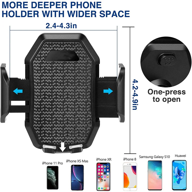 car cup phone holder upgrade gooseneck cup holder cradle mount for car universal phone holder 360° adjustable cell phone holder free global shipp