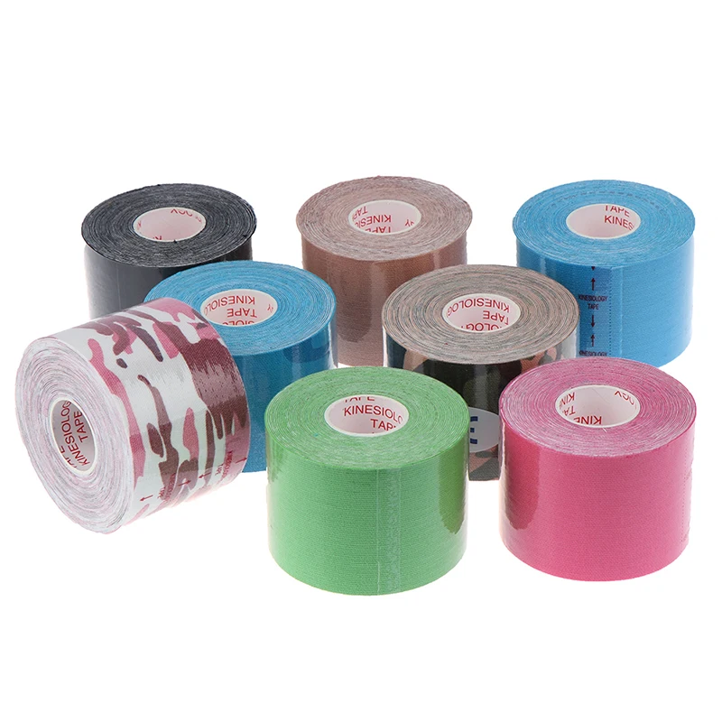 

Athletic Recovery Elastic Tape Muscle Bandage Elastic Adhesive Strain Injury muscle Sticker Sport Kinesiology Tape Roll Cotton