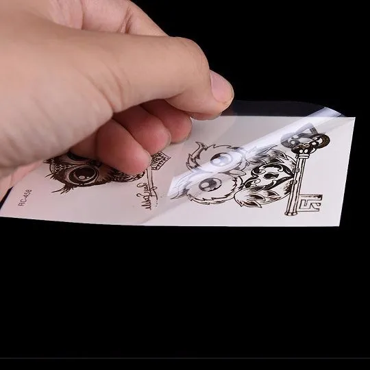 Hot Sale 1pcs Cute OWL Waterproof Long Lasting Temporary Tattoo Stickers Body Art Makeup Water Resistant | Красота и здоровье