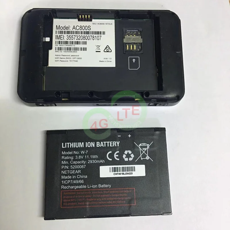 Разблокированный беспроводной роутер Netgear AirCard 800s AC800S 450 Мбит/с 3g 4g lte Мобильный Wi Fi