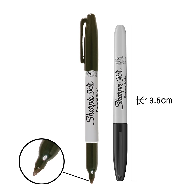 18 шт./компл. Sharpie маркер не выцветает под водой набор для самостоятельного