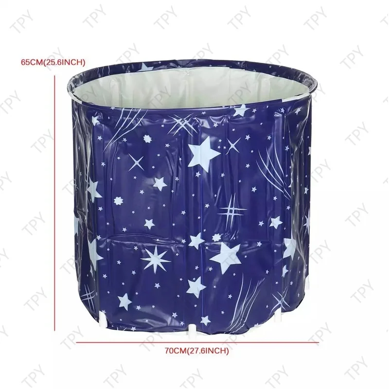 

Folding Bathtub Portable Large Adult Tub Bath Bucket Foldable Baby Swimming Pool Insulation SPA Tub Household Tub Bath Tub