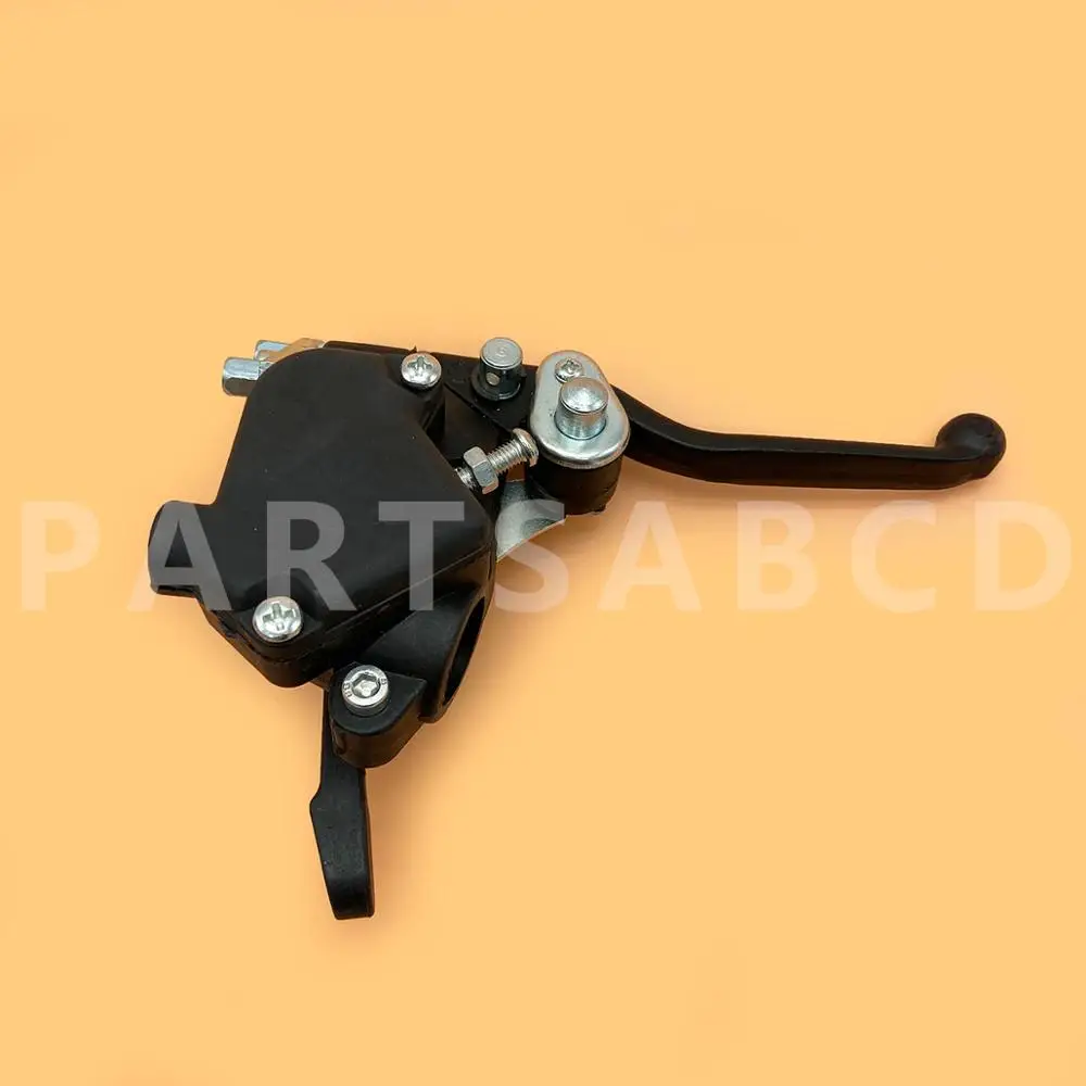 Thumb дроссельная заслонки двойной тормозной рычаг регулятор скорости 33cc 49cc мини