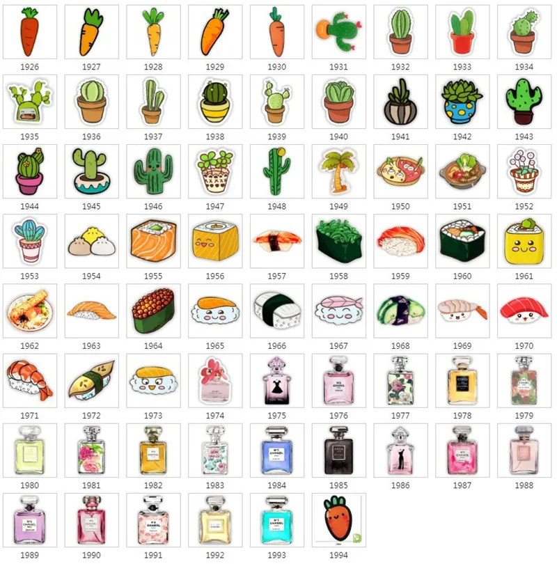 10 шт мультяшный персонаж растение животное улыбающееся лицо акриловые значки