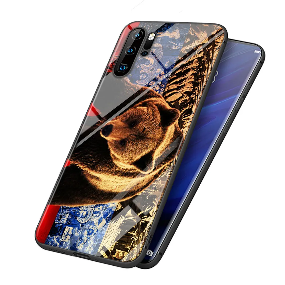 Российские российские флаги Эмблема Для huawei P Smart Z Plus 2019 P30 P20 Pro P10 P9 P8 Lite супер