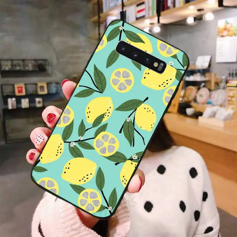 

Banana pineapple fruit Phone Case For Samsung A50 A51 A71 A20E A20S S10 S20 S21 S30 Plus ultra 5G M11 funda shell