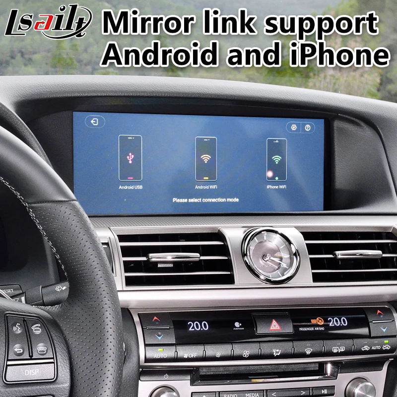 Android 7,1 Gps навигация интерфейс коробка для Lexus LS600h мышь Управление 2012- модель Поддержка беспроводной carplay LS 600h