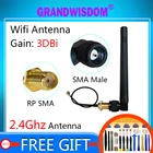 Антенна 2,4 ГГц 3dbi SMA Male wifi антенна 2,4 ГГц антенны 2,4 ГГц антенна разъем SMA wi-fi антенны для маршрутизатора