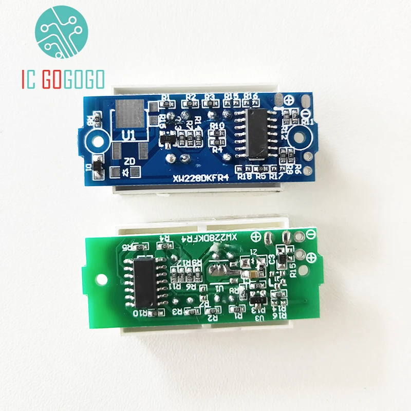 Индикатор емкости литиевых батарей 3S 12 6 в синий дисплей|electric vehicle battery|3s 12.6v3s li-ion |