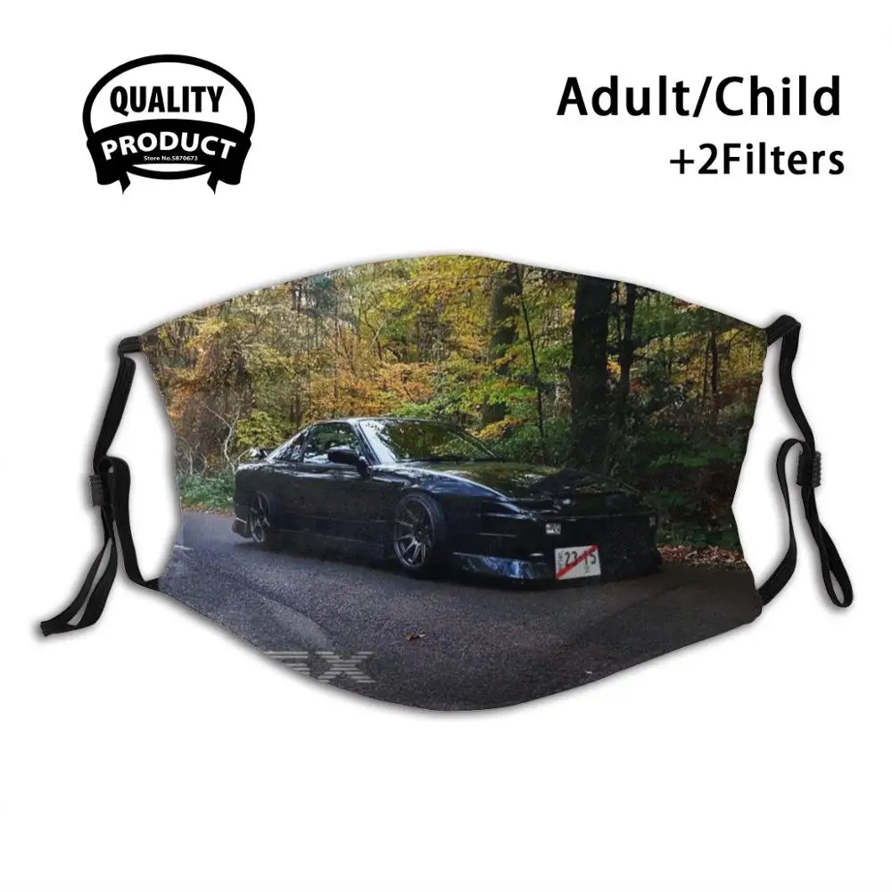 

Антипылевые маски 180Sx с фильтром для детей, девочек, мальчиков, подростков, 180Sx, низкие автомобили, уличный Дрифт, энтузиаст Jdm, Япония