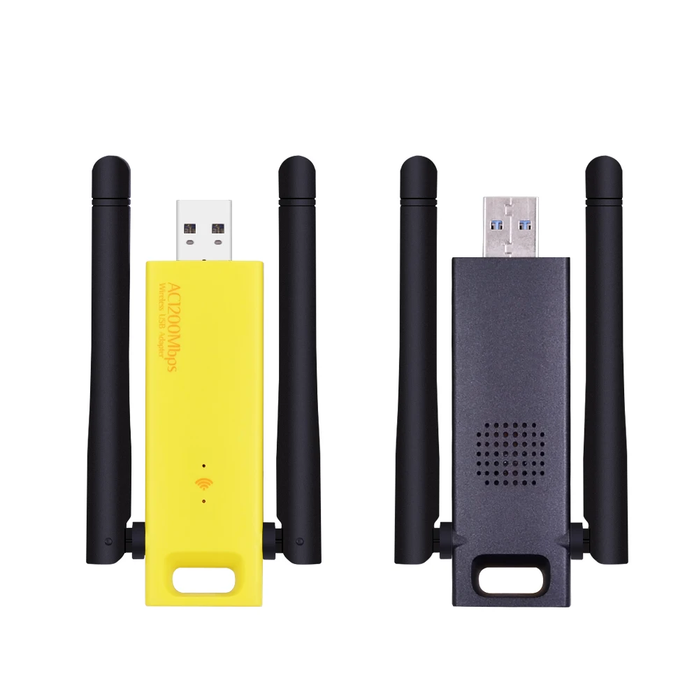 USB 3 0 1200 Мбит/с Wifi адаптер двухдиапазонный 5 ГГц 2 4 802.11AC RTL8812BU антенна донгл сетевая