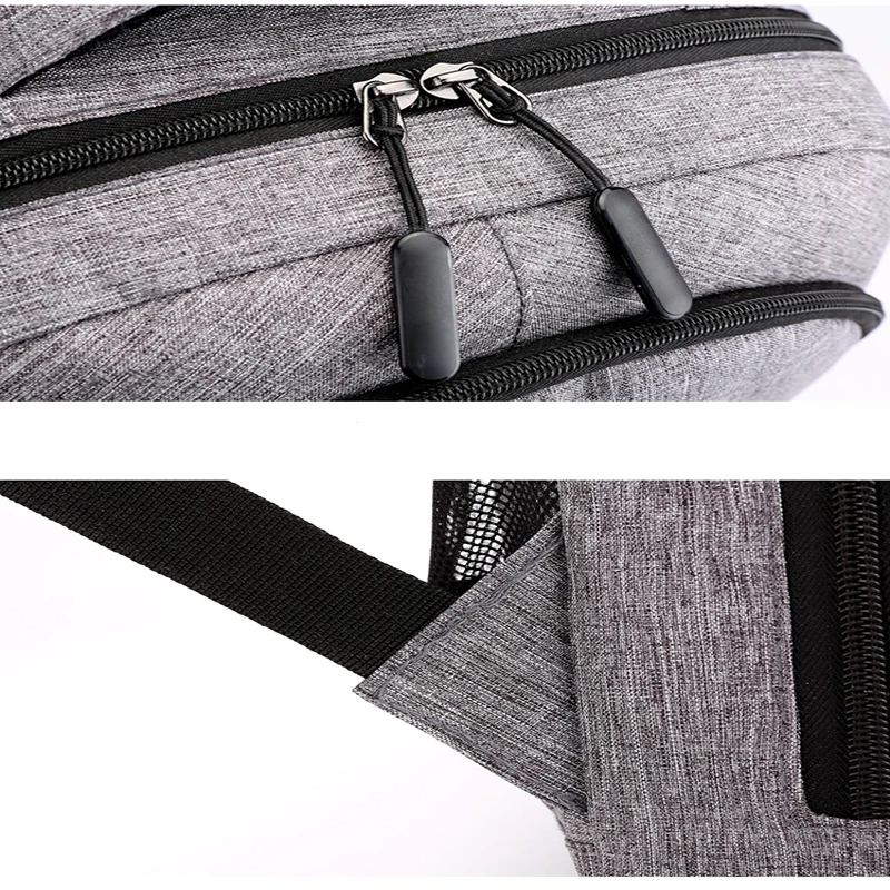 

QQD Laptop Multipocket Backpack Fashion Outdoor Sports Daypacks for Men Large Capacity Travel Causal Travel Male School Rucksack