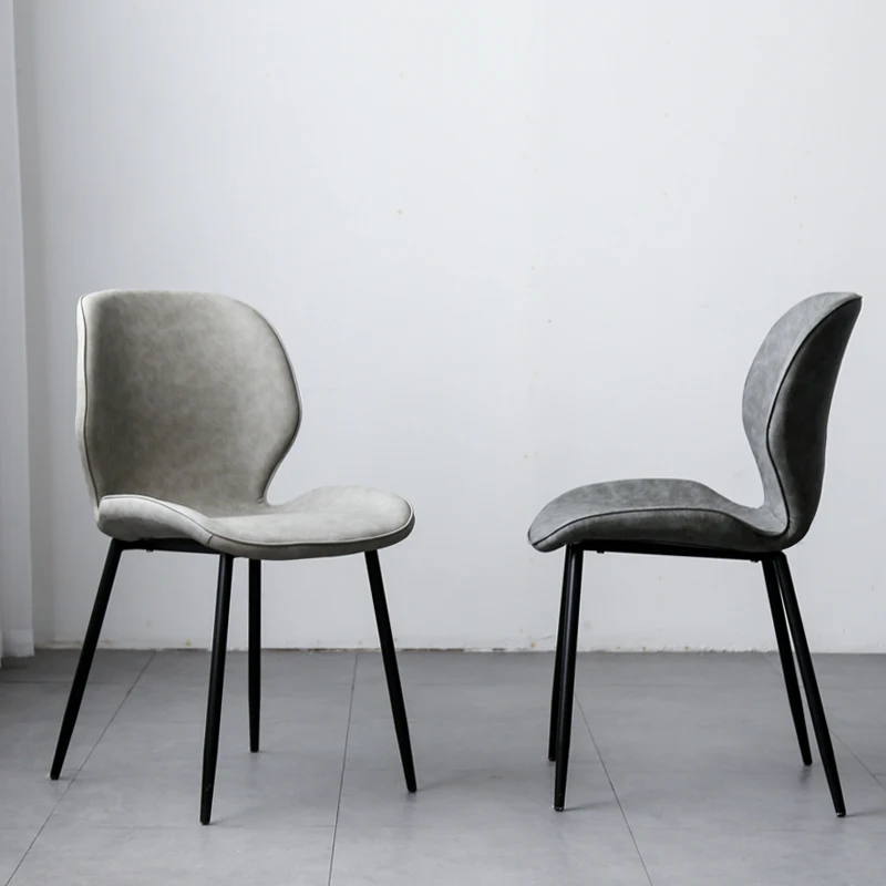 Обеденный стол и стул в скандинавском стиле современный минималистичный с