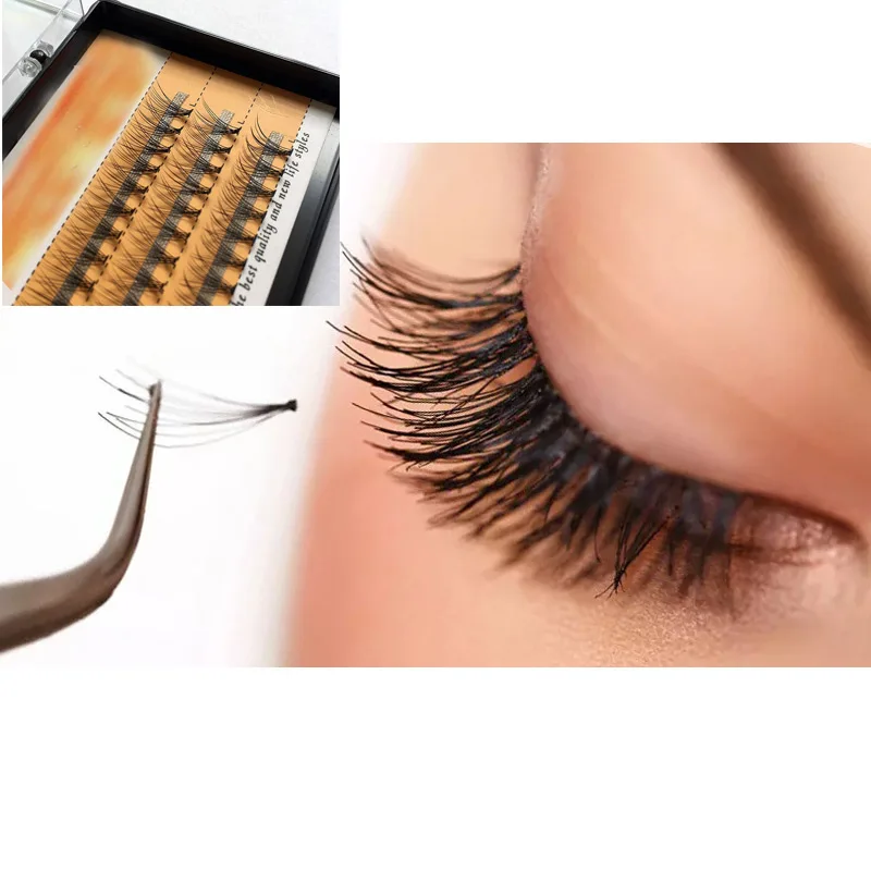 300 искусственные Индивидуальные ресницы для наращивания красивые растущие