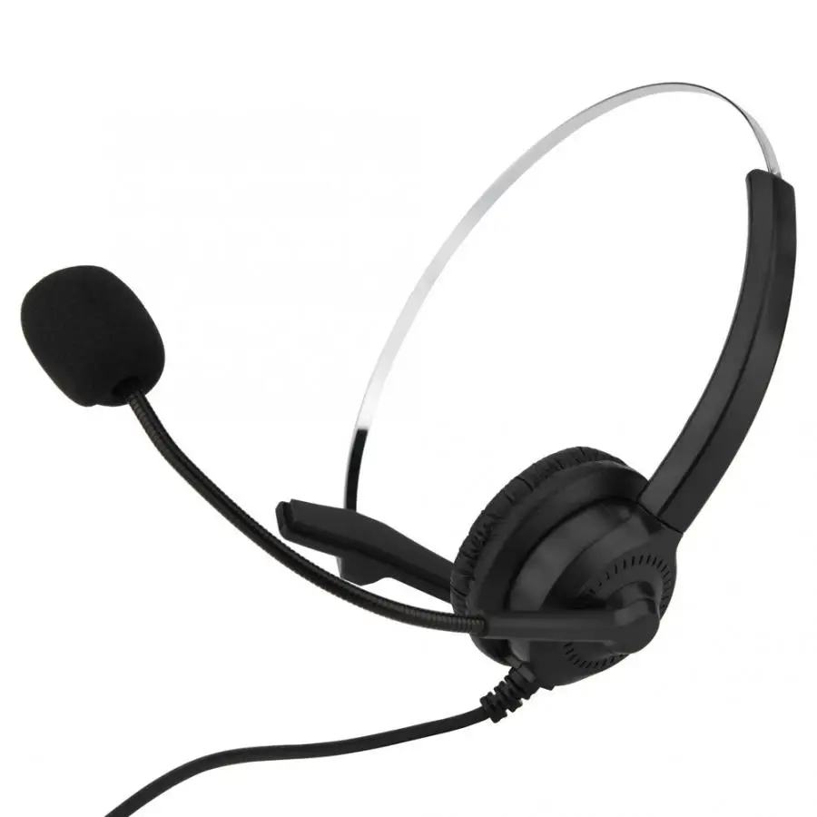 H300 USB Call Center Cordless Headset Noise Cancelling Mute Function with Mic | Электроника