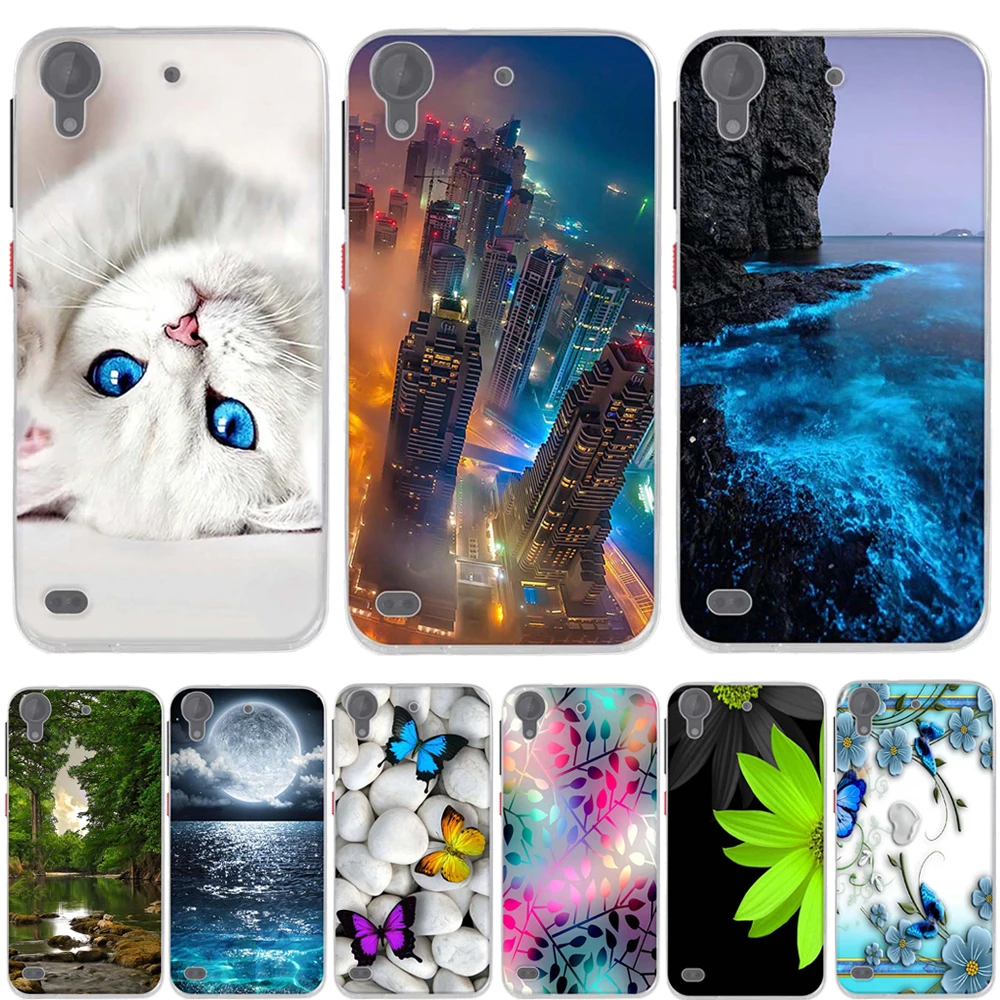 Чехол из ТПУ для HTC Desire 530 чехол с 3D рисунком силиконовый Funda 630 оболочка - купить по