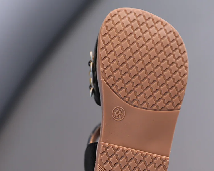 

2021 Summer Baby Girl Sandals Flower Princess Beach Shoes Hollow Clogs Children's Shoes Wholesale