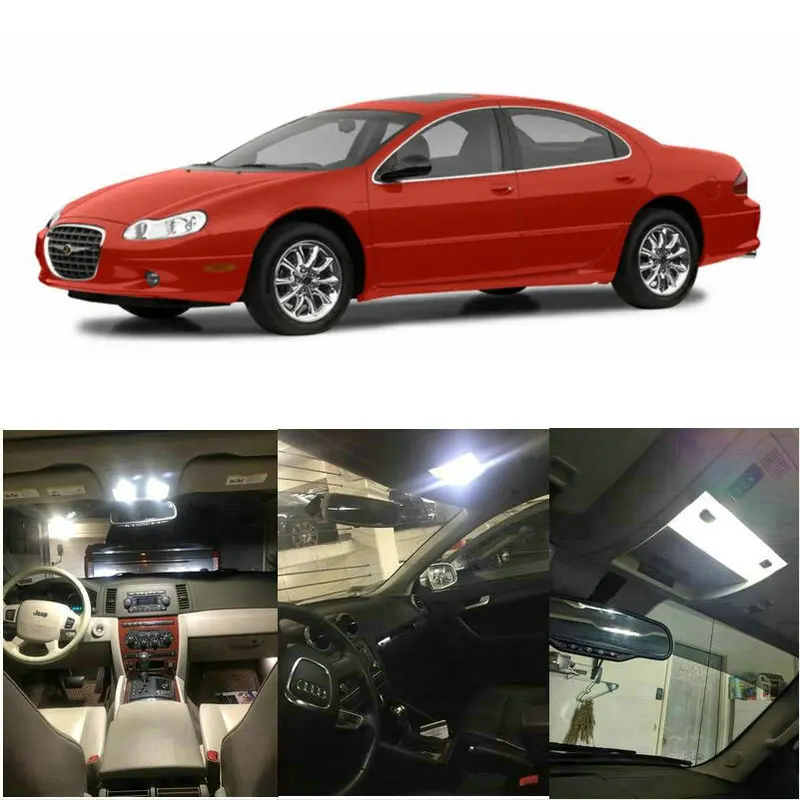 Внутренние светодиодные лампы для 2002 Chrysler 300M Concorde Intrepid Town кантри Neon Sebring Voyager Prowler