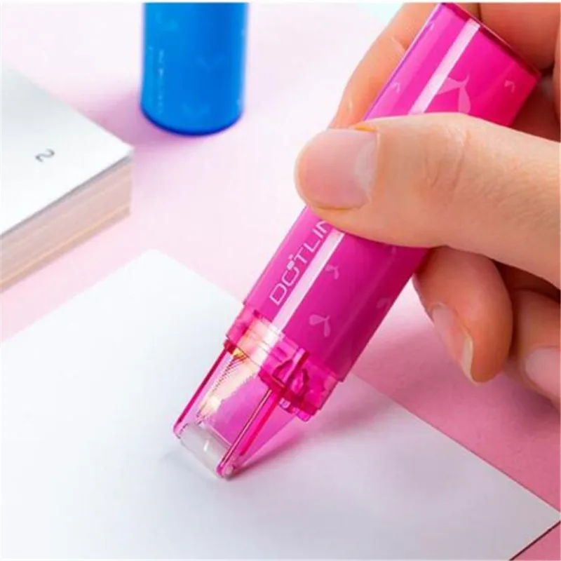 Декоративная Корректирующая лента наклейки материал Эсколар мини клей скрапбук