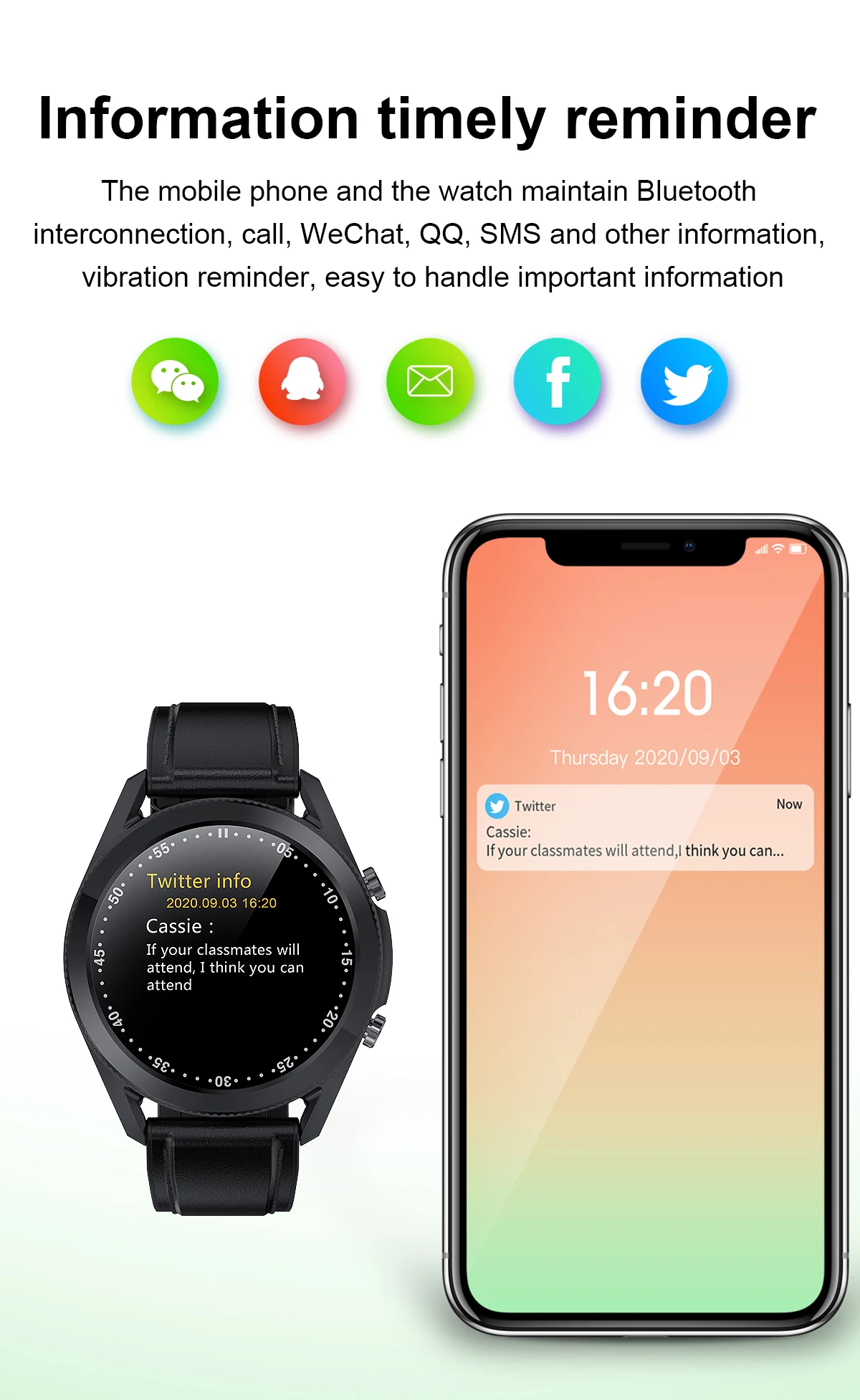 

G33 Smart Watch Men Bluetooth call Full Round Touch Heart Rate Blood Pressure Fitness Tracker Men Smart Watch for Android IOS