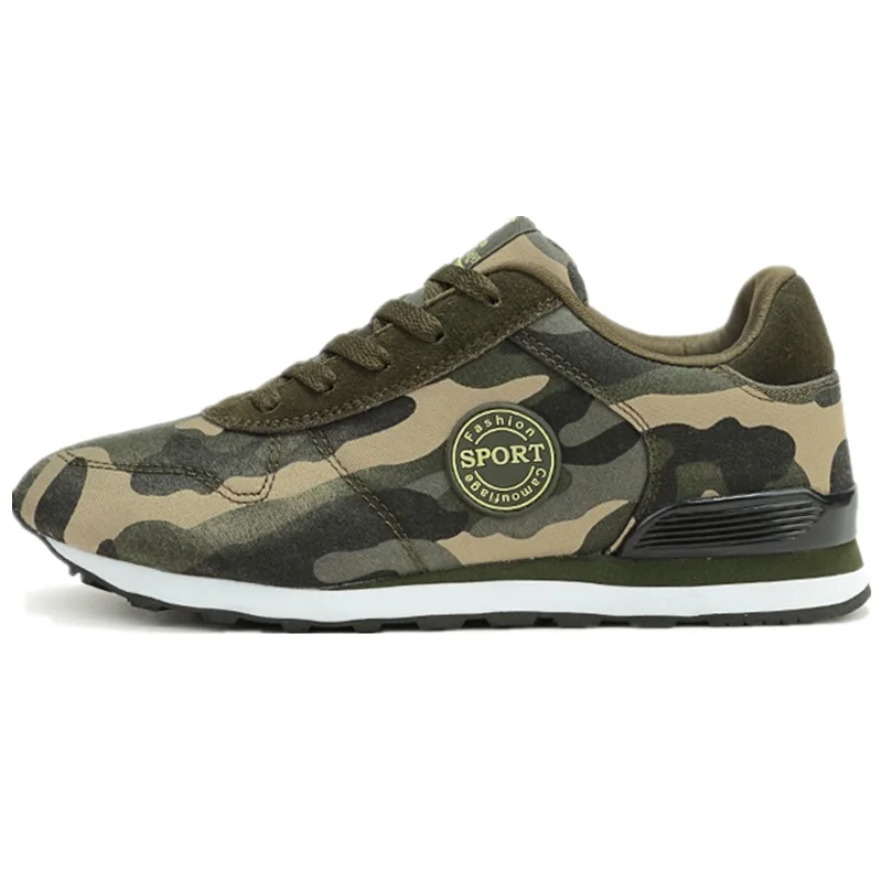 New Canvas Shoes Men Sneakers Unisex Adult Male Tenis Footwear Camouflage Low Lace-up Flat Casual Military Anti-skid Soft |