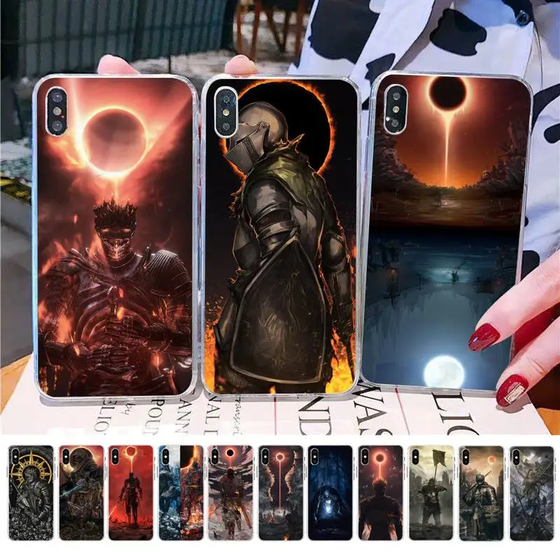 

Yinuoda Dark souls Phone Case for iPhone 11 12 13 mini pro XS MAX 8 7 6 6S Plus X 5S SE 2020 XR case