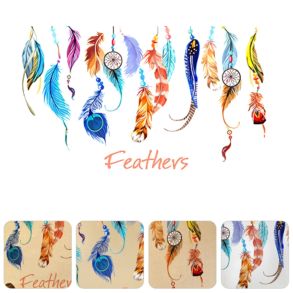 

1 Set Decorative Wall Stickers Dreamcatcher Wall Decals for Living Room