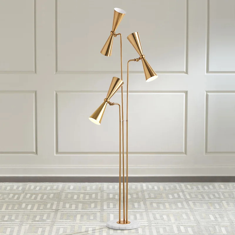 

Ретро-модель с тремя головками, минималистичный лобби для отеля, гостиной, кабинета, офиса, декоративное освещение для комнаты, кофейни