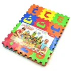 36 шт., детские коврики, головоломка EVA Alphabet, арабские, игрушки с буквами, для раннего развития, с буквами, пазлами, игровые коврики, маленький, средний размер