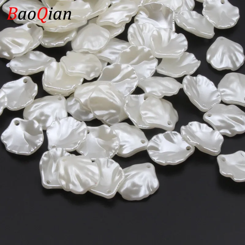 50 шт. акриловые бусины с имитацией жемчуга для самостоятельного изготовления