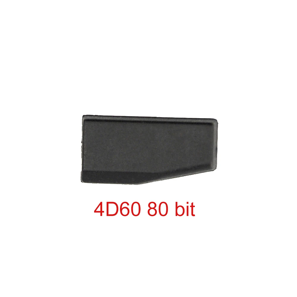 Original 4D60 80bit OkeyTech высококачественный транспондер пустой углеродный Автомобильный ключ-чип 4D60 40/80 битные чипы для Ford Fiesta подключения Фокус Mondeo Ka - Цвет: Original 4D60 80bit