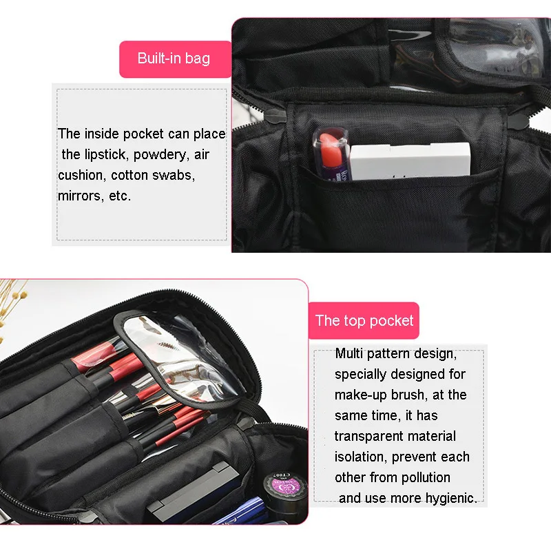 Женская косметичка на молнии чехол для туалетных принадлежностей Женский