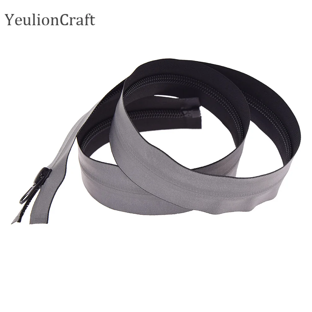 3cm YeulionCraft 5# разъемная застежка-молния 20/40/50/60/70/80 см нейлоновые Собачьи Ошейники со светоотражающими молнии пулер набор «сделай сам» для пошива одежды, аксессуары для сумок - Цвет: 3cm