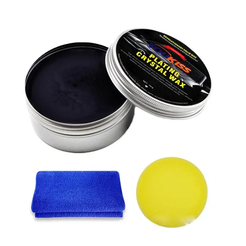 

Carnauba Car Wax Crystal Auto Cleaning Supplies Repair Tiny Set Hard Coating Paint Glossy Maintenance Scratch Care Plating E9P5
