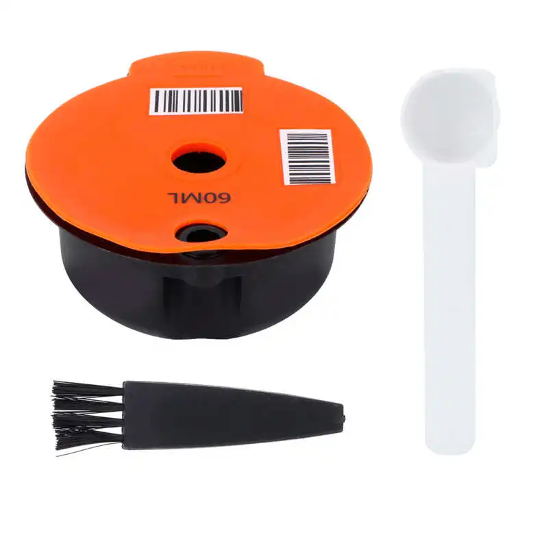 3 шт./компл. оранжевый кофе капсулы многоразовые многоразовый фильтр для чашки с